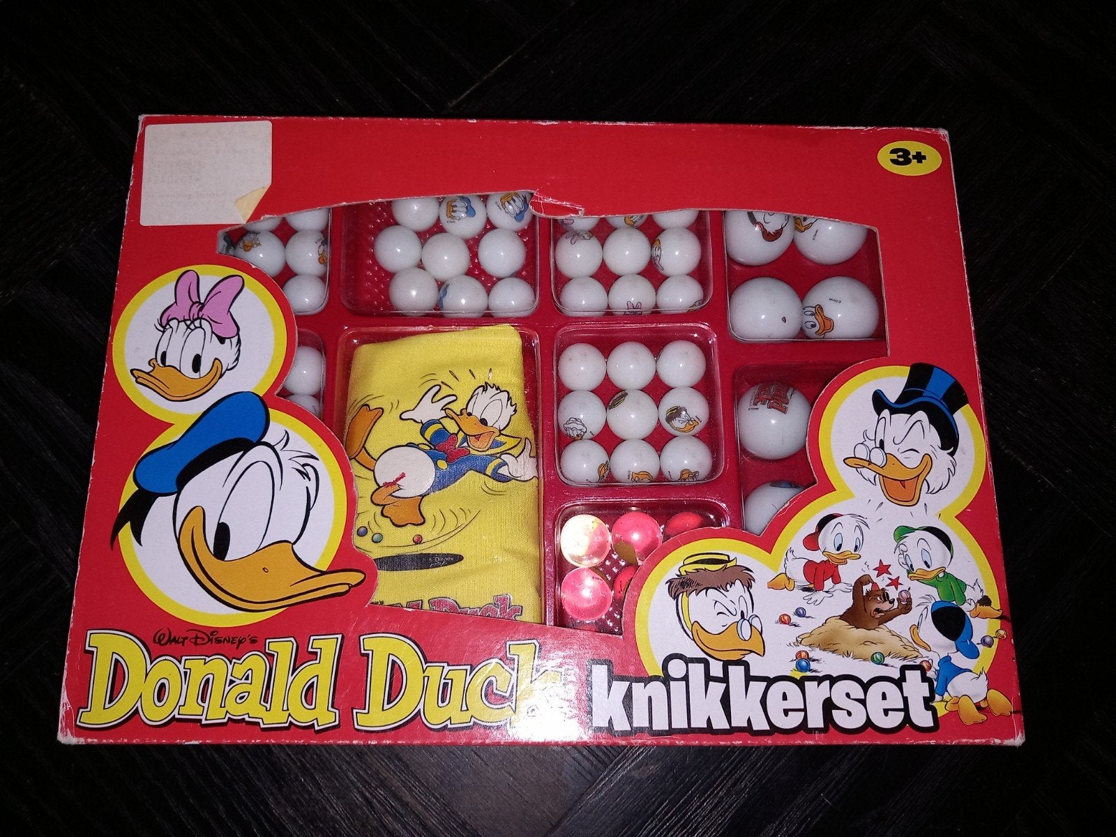 Donald Duck Knikkerset - Vintage Disney Speelgoed, Ophalen of Verzenden, ., ., .