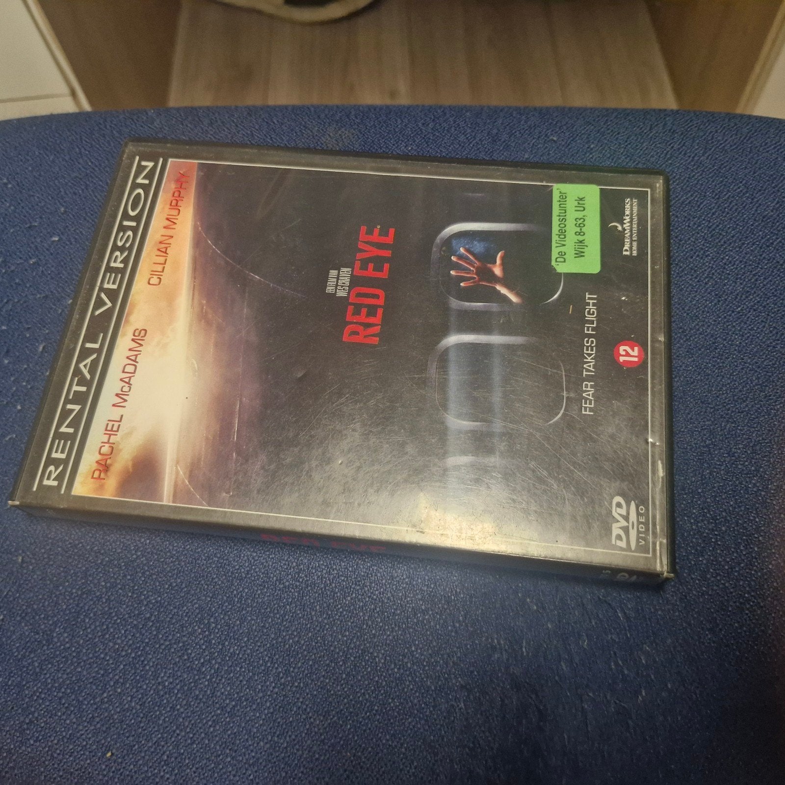 Red Eye DVD  Rental Version (Rachel McAdams, Cillian Murphy), Vanaf 12 jaar, Ophalen of Verzenden, Gebruikt, Psychologische thriller