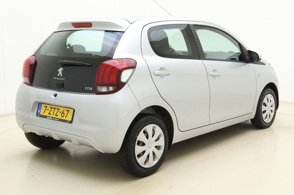 Peugeot 108 1.0 e-VTi Active 5 Deurs | Airco | Radio | Bluet, Auto's, Voorwielaandrijving, Stof, Gebruikt, 4 stoelen