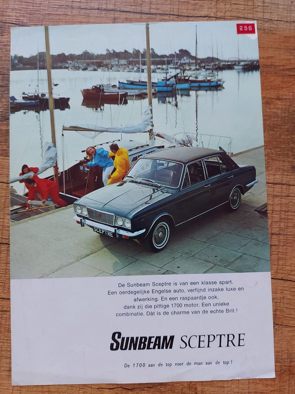Sunbeam Sceptre NL folder, Ophalen of Verzenden, Zo goed als nieuw, Overige merken