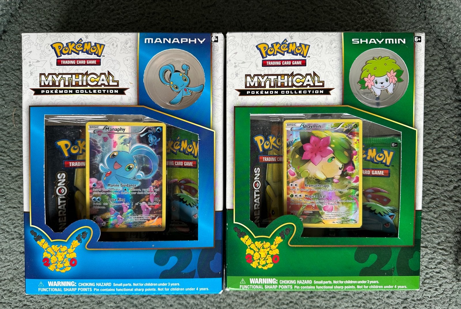Pokémon Mythical Collection Manaphy & Shaymin (nieuw), Ophalen of Verzenden, Nieuw, Overige typen