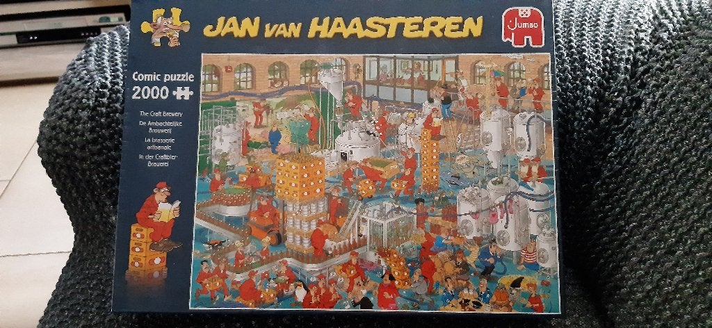 JAN VAN HAASTEREN 2000 STUKJES  NIEUW, Ophalen of Verzenden, Meer dan 1500 stukjes, Nieuw, Legpuzzel