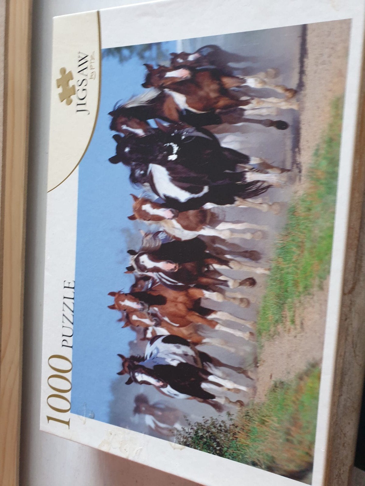 Een mooie paarden puzzel, Ophalen of Verzenden, 500 t/m 1500 stukjes, Zo goed als nieuw