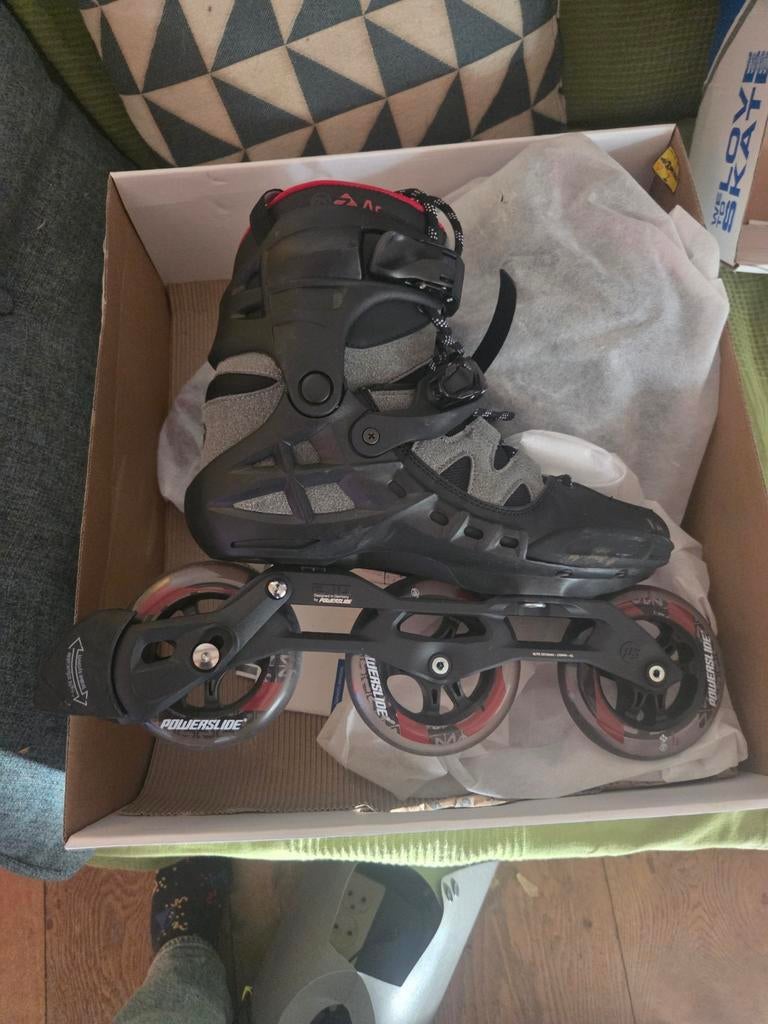 Powerslide Phuzion Argon Ash 110 Inline Skates, Dames, Overige typen, Ophalen of Verzenden, Zo goed als nieuw