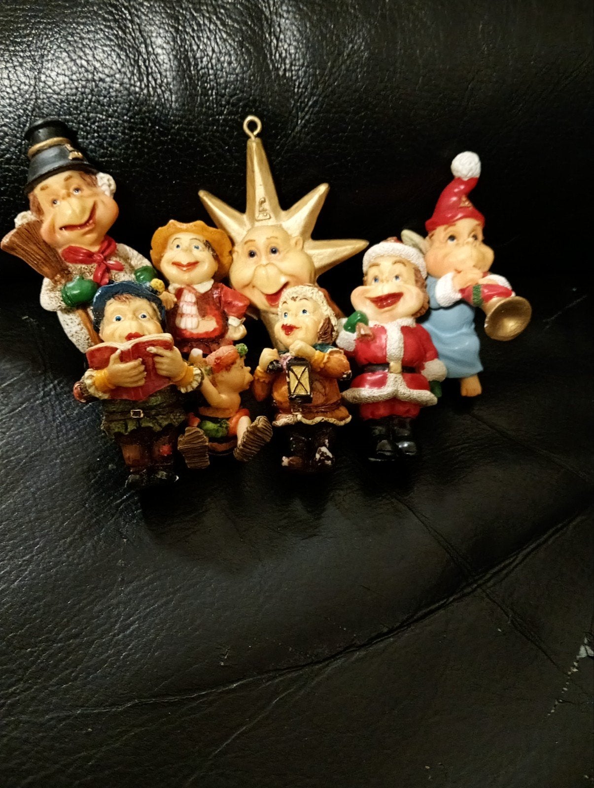 het volk van laaf 8stuks klein, Verzamelen, Ophalen, Zo goed als nieuw, Beeldje of Poppetje