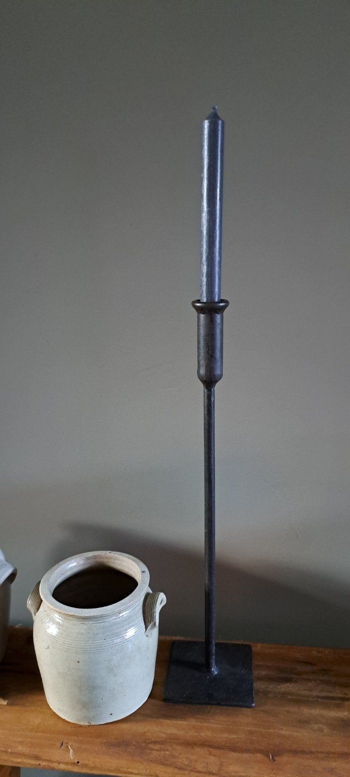 kandelaar, Ophalen of Verzenden, Zo goed als nieuw, 45 cm, Metaal