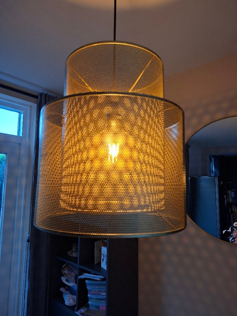 Hanglamp, Huis en Inrichting, Ophalen, E27 (groot), Zo goed als nieuw, Modern klassieke woonstijl