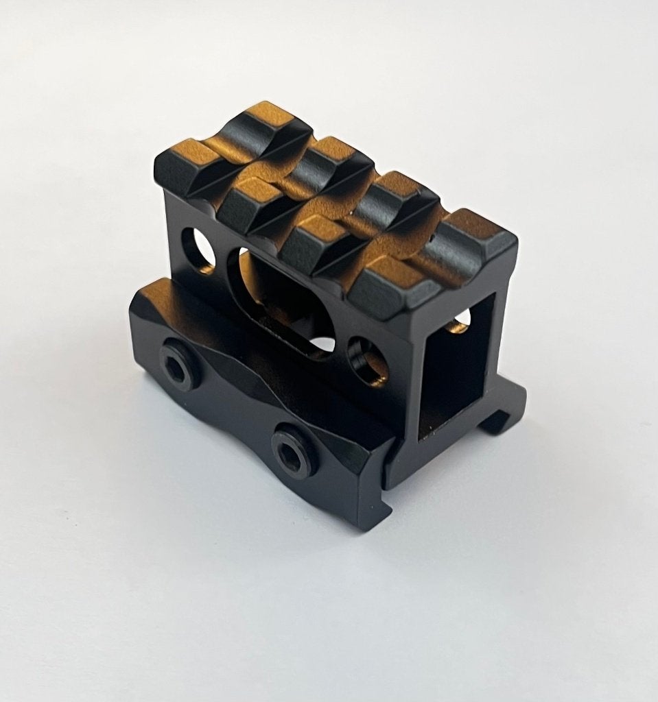 Mount, Raiser, aluminium voor picatinny of Weaver rail 20mm., Ophalen of Verzenden, Nieuw