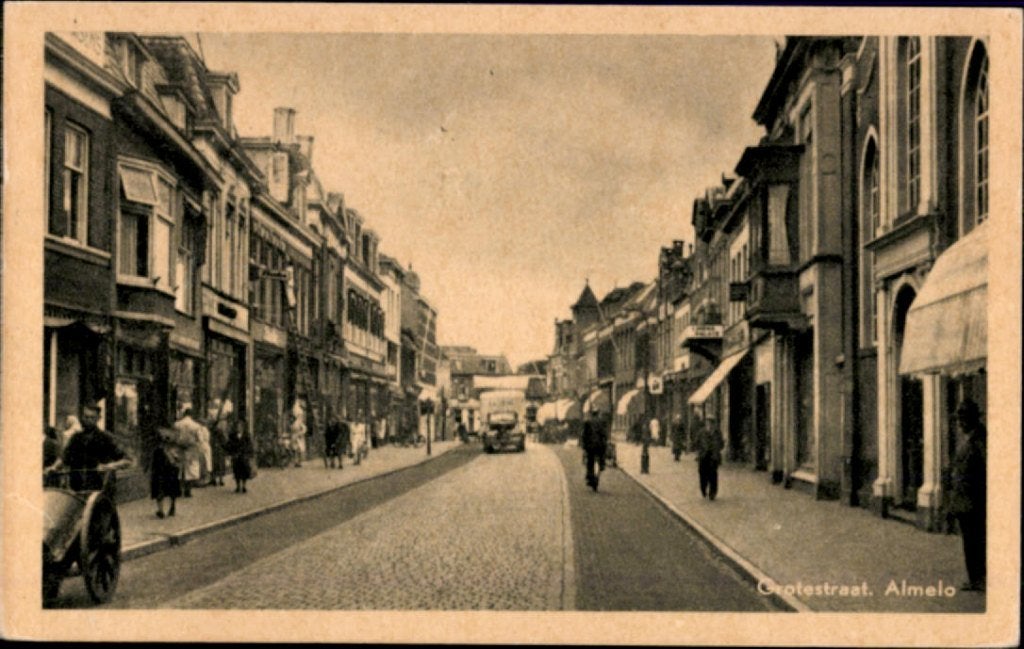 Almelo KVR03 260 Grotestraat, Ophalen of Verzenden, 1960 tot 1980, Ongelopen, Overijssel