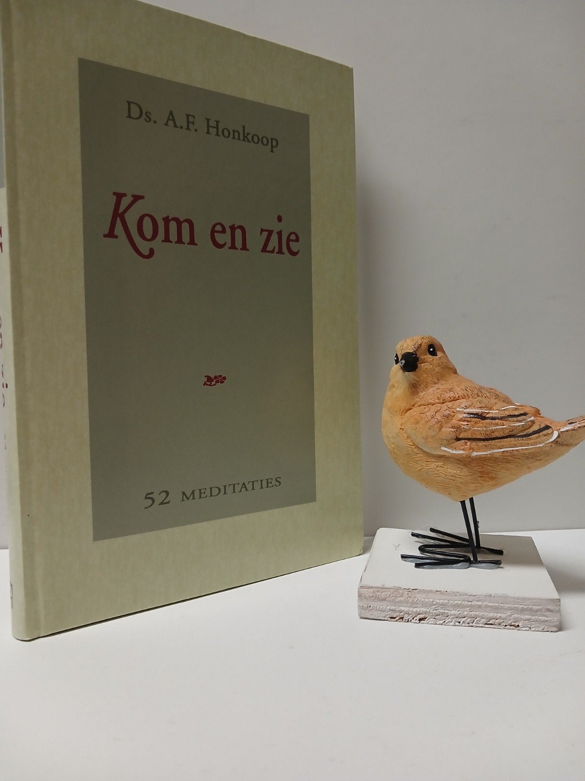 Honkoop, Ds. A.F.; Kom en zie, Boeken, Ophalen of Verzenden, Gelezen, Christendom | Protestants