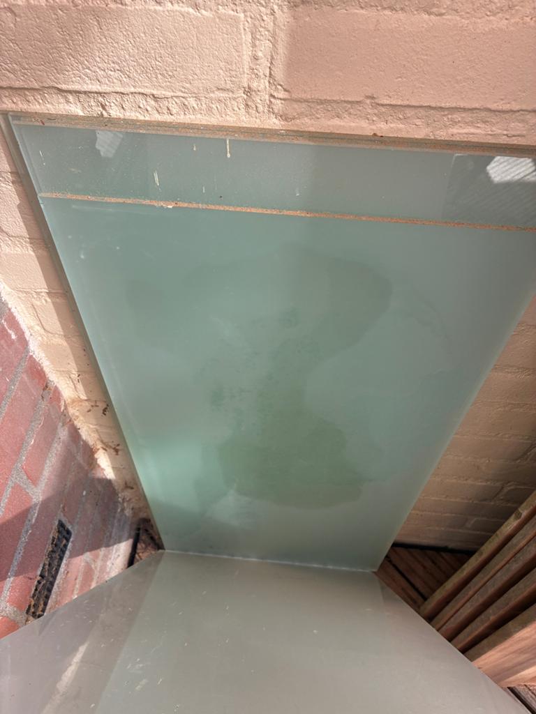Glasplaten matglas, Ophalen, Zo goed als nieuw, Glasplaat, Minder dan 80 cm