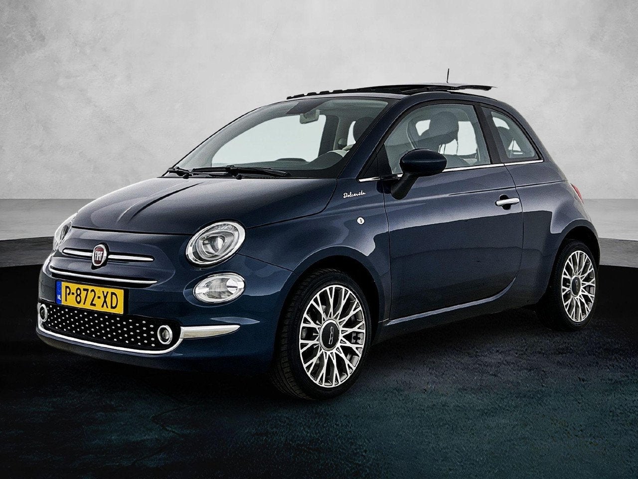 Fiat 500 1.0 70pk Hybrid Dolcevita | 1ste eigenaar | Schuif-, 21 km/l, 4 stoelen, Bedrijf, Handgeschakeld