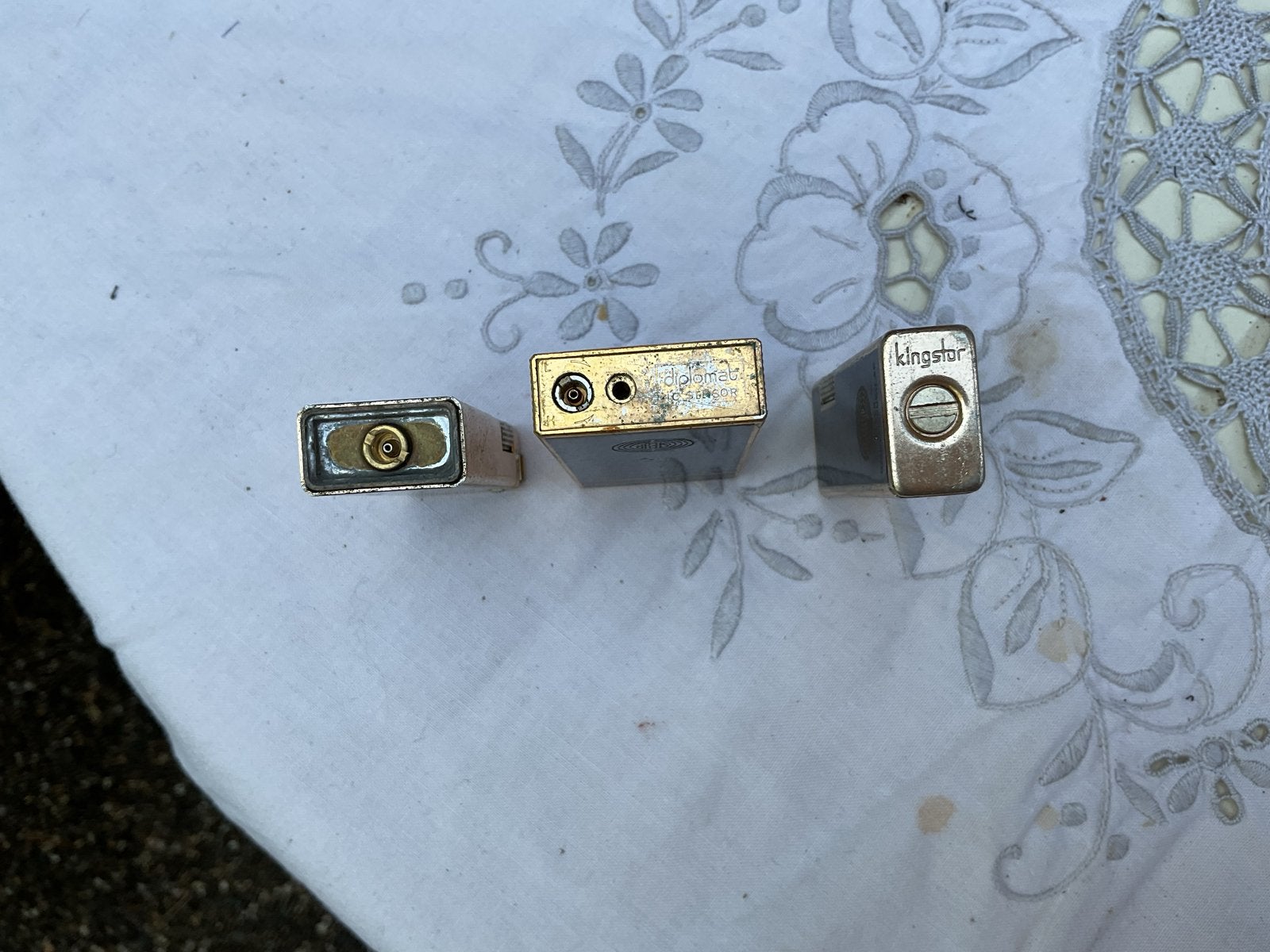 Set van 3 vintage Steyr Daimler Puch aanstekers, Ophalen of Verzenden, Gebruikt, Aansteker