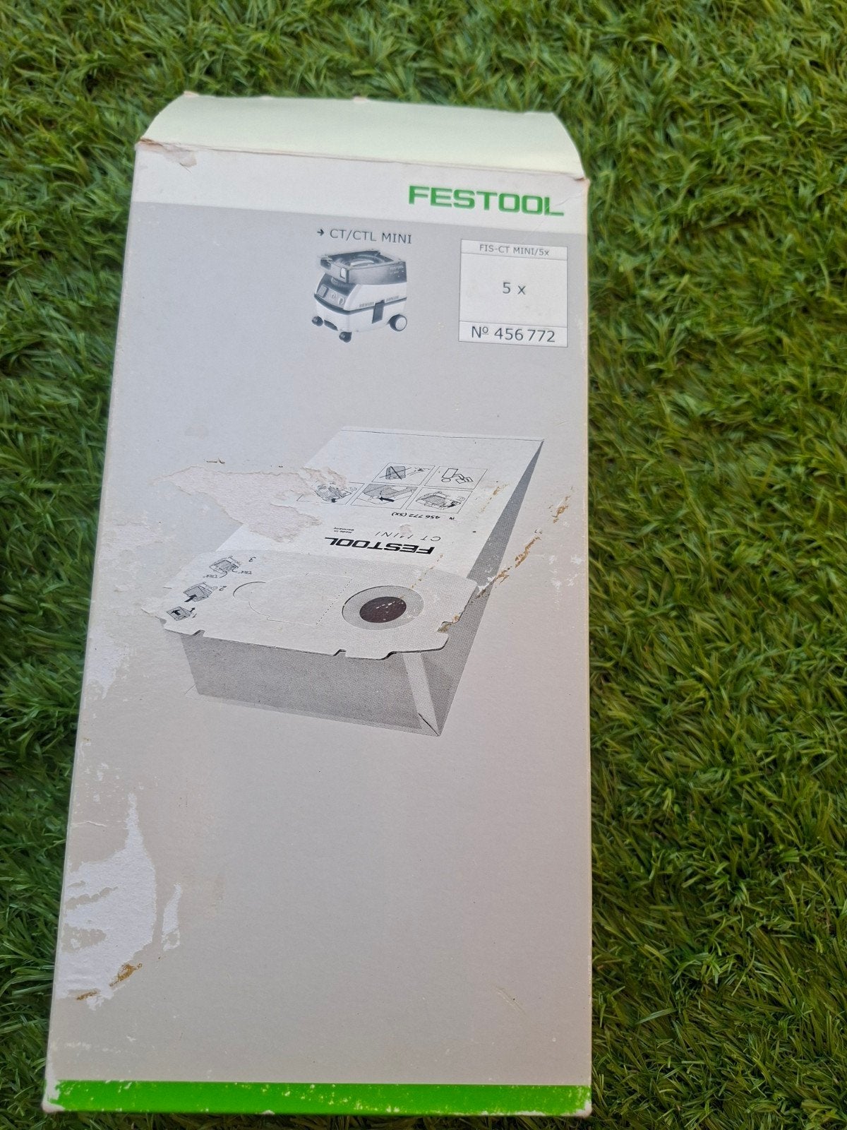 Festool stofzuiger zakken CT/CTL MINI 4x, Ophalen of Verzenden