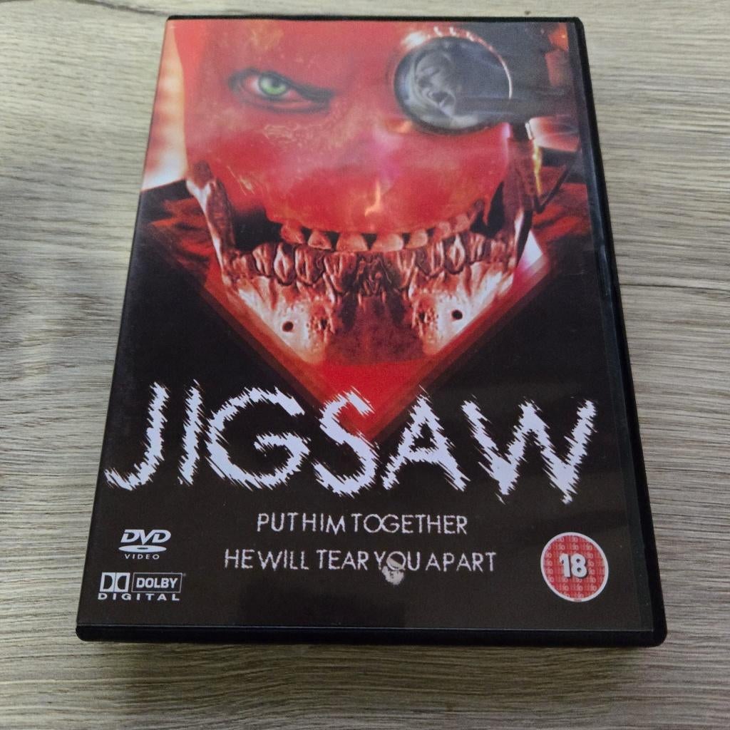 Jigsaw (4 HALEN = 3 BETALEN), Cd's en Dvd's, Dvd's | Horror, Zo goed als nieuw, Alle leeftijden, Ophalen of Verzenden