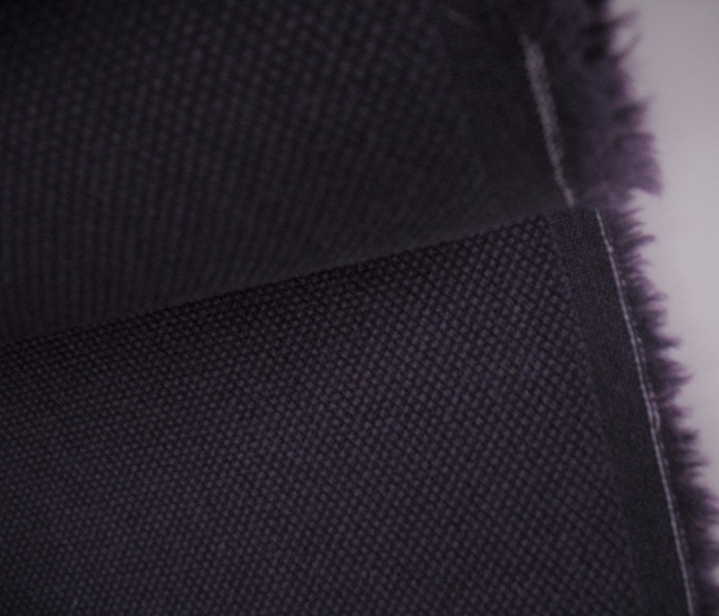 Kvadrat Steelcut 2 685 paars aubergine; restant meubelstof, Wol, 120 cm of meer, Paars, Nieuw