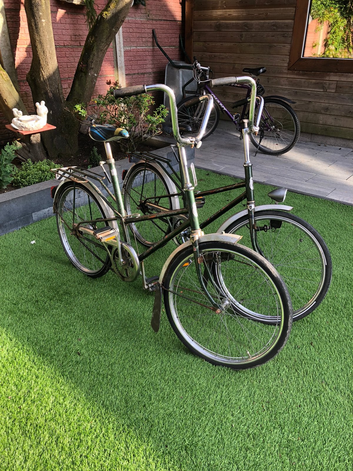 2x vouwfiets/ demontabel gazelle opknappers, Fietsen en Brommers, Fietsen | Oldtimers, Minder dan 47 cm, Ophalen