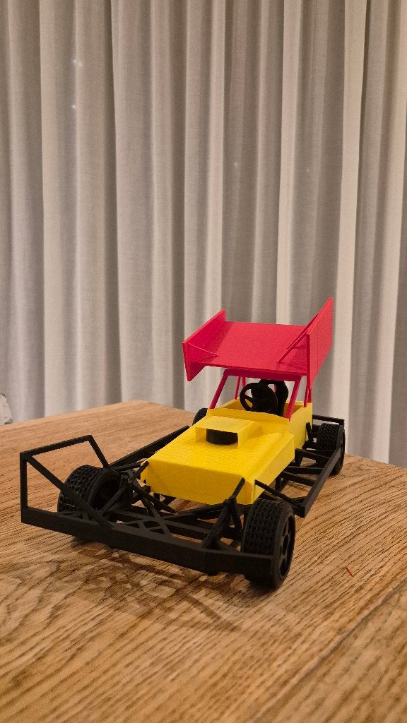 Stockcar f1 model geprint, Overige merken, Auto, 1:32 tot 1:50, Nieuw