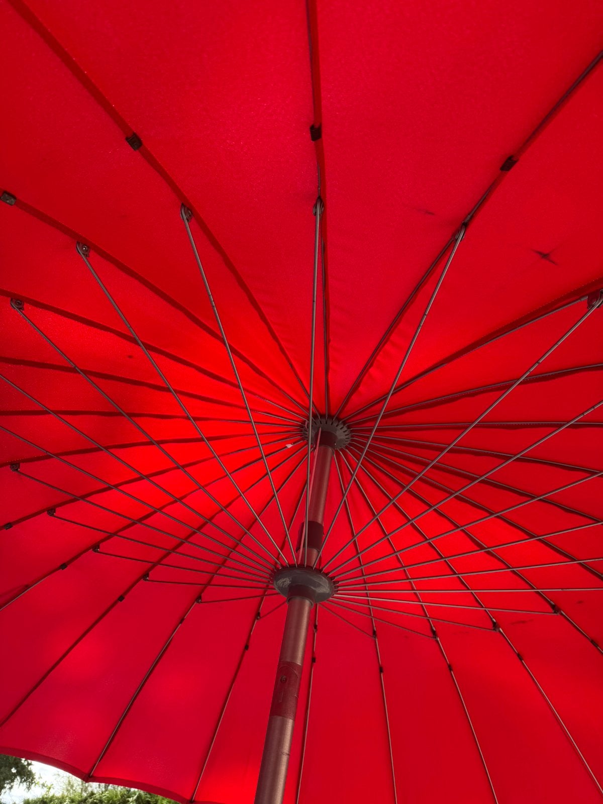 Grote parasole, Tuin en Terras, Ophalen, Zo goed als nieuw, Minder dan 1 meter, Zweefparasol