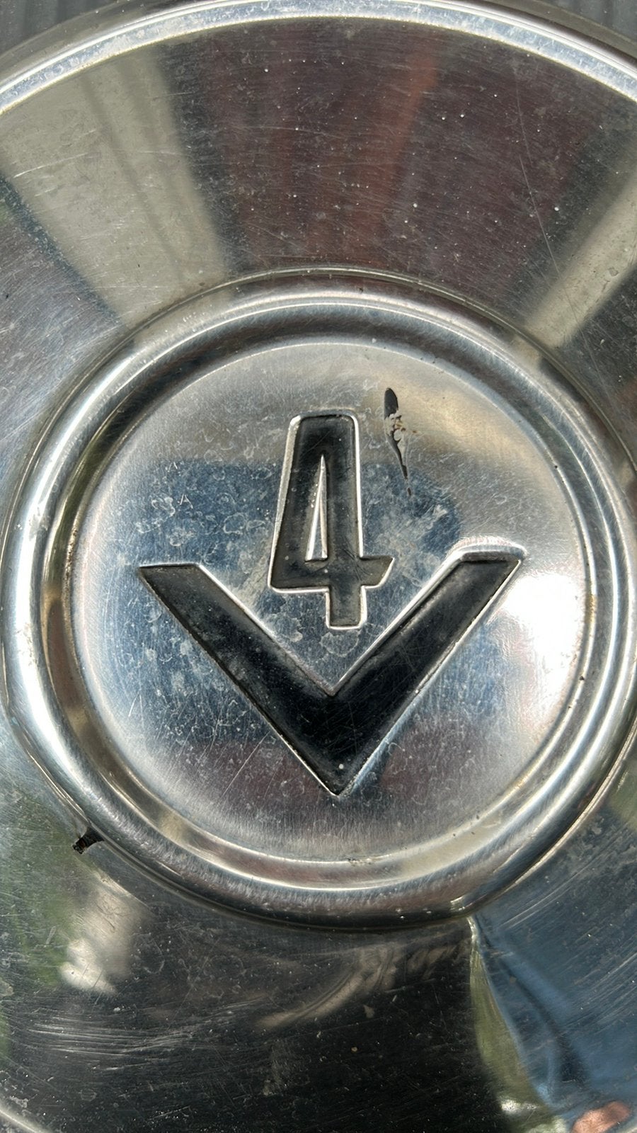 Ford Taunus V4 wieldop / naafdop 2x, Ophalen, Gebruikt