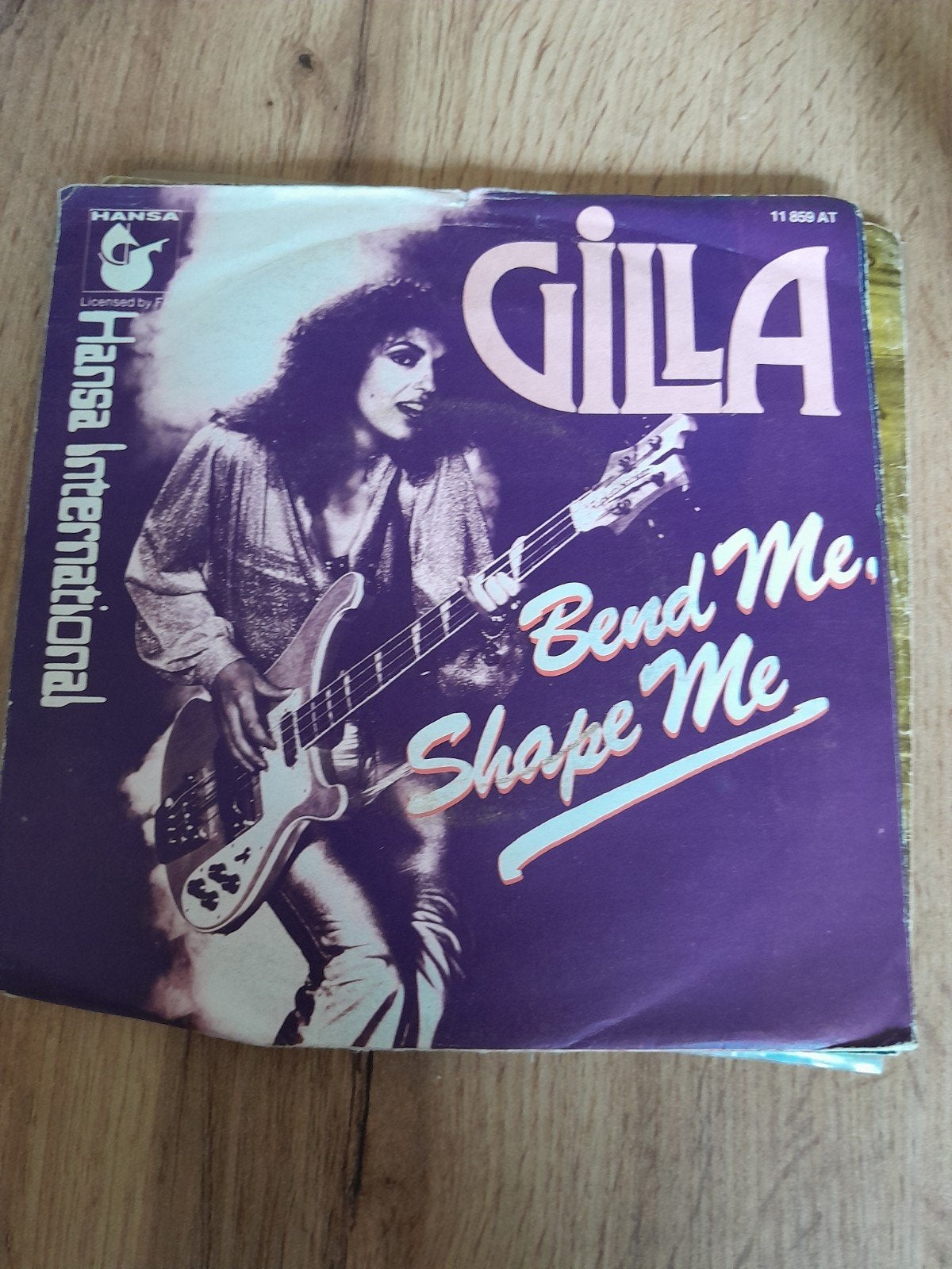 Gilla 7inch bend me shape me, Cd's en Dvd's, Ophalen of Verzenden, Zo goed als nieuw, Pop