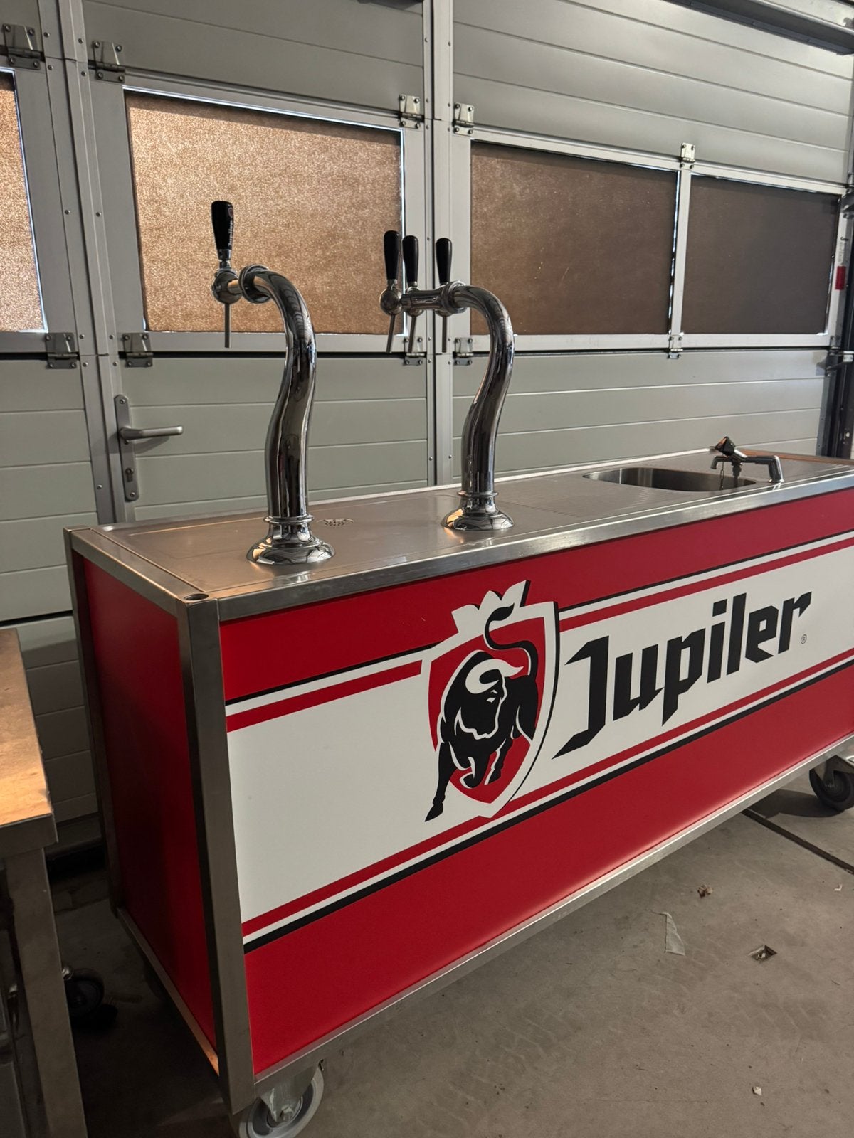 mobiele biertap - mobiel bar - voorzetbar, Ophalen, Zo goed als nieuw, Overige merken