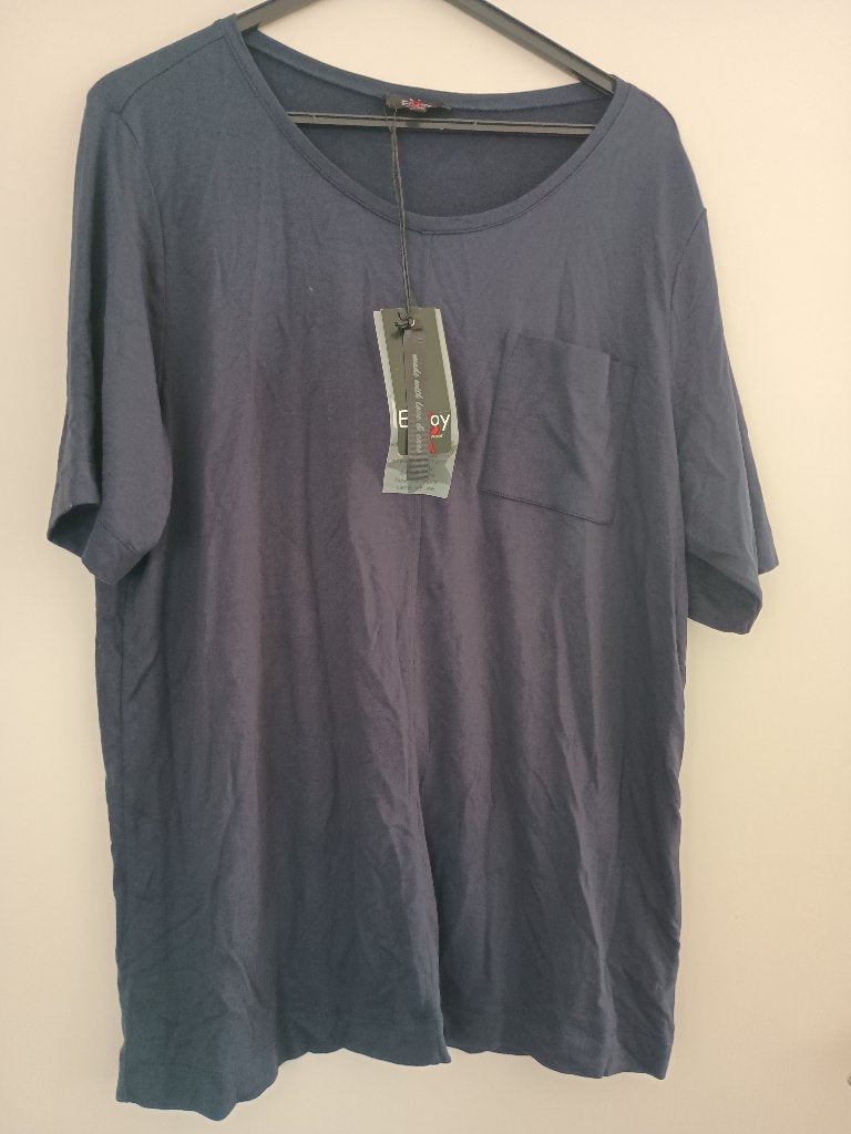 Nieuw t shirt xxl, Blauw, Maat 46/48 (XL) of groter, Enjoy, Nieuw
