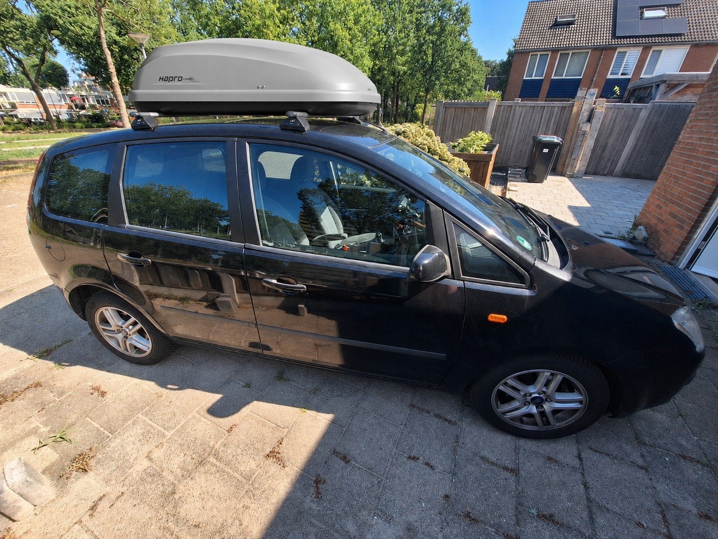Hapro Roady 350 Zilver Dakkoffer - Bagagebox, Auto diversen, Dakkoffers, Ophalen, Gebruikt
