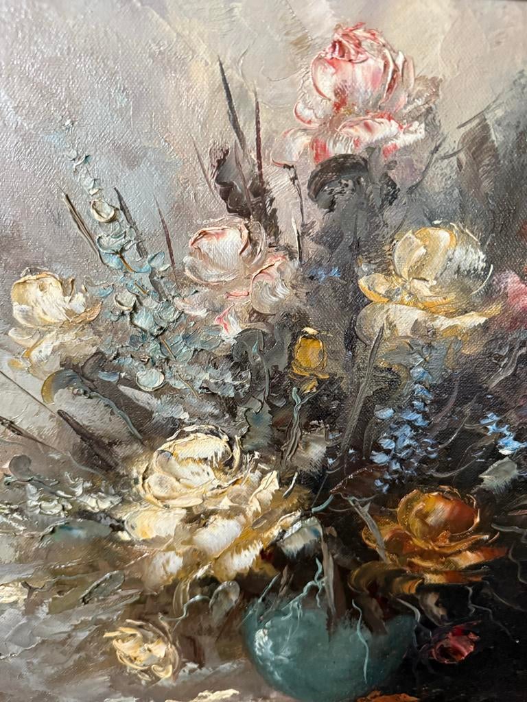 Mooi bloemenschilderij, 40 x 50, Ophalen