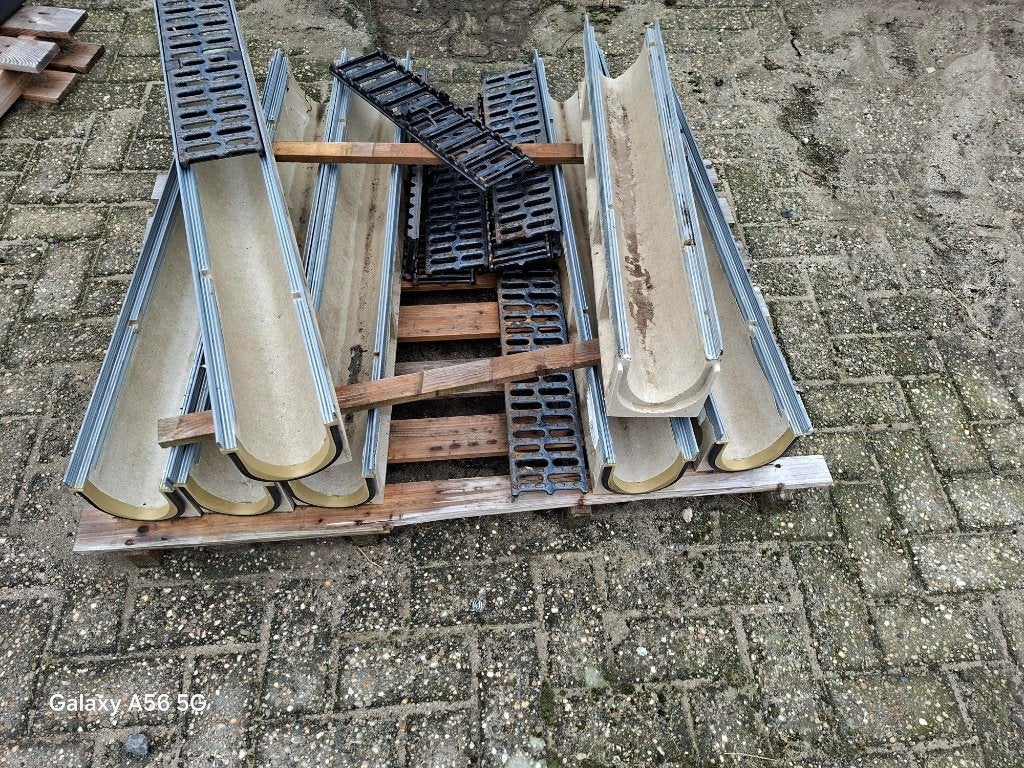 Afwatergoten, Ophalen, Nieuw, Overige materialen, Overige typen
