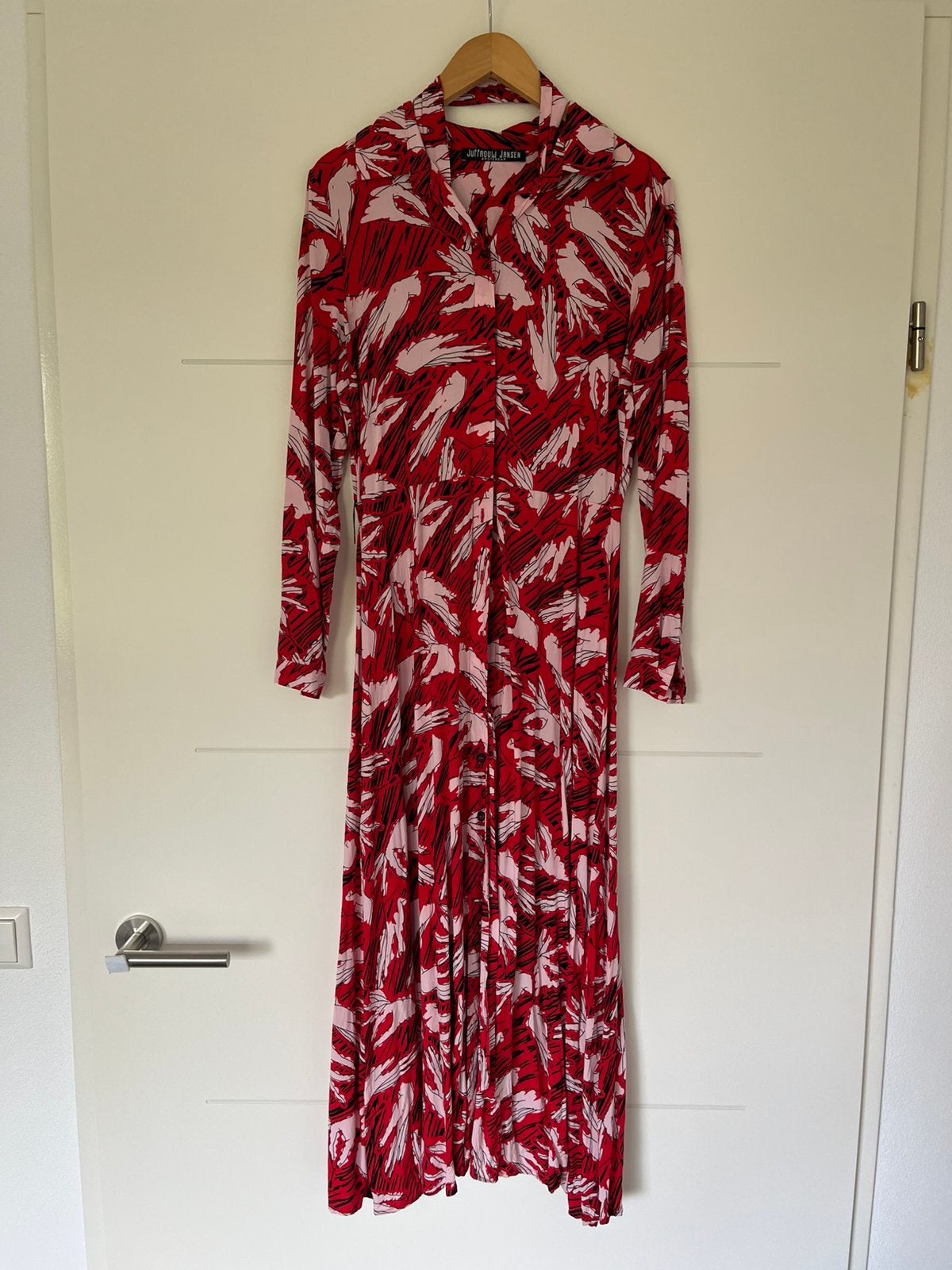 Leuke zomer jurk maat S, Ophalen of Verzenden, Zo goed als nieuw, Maat 36 (S), Rood
