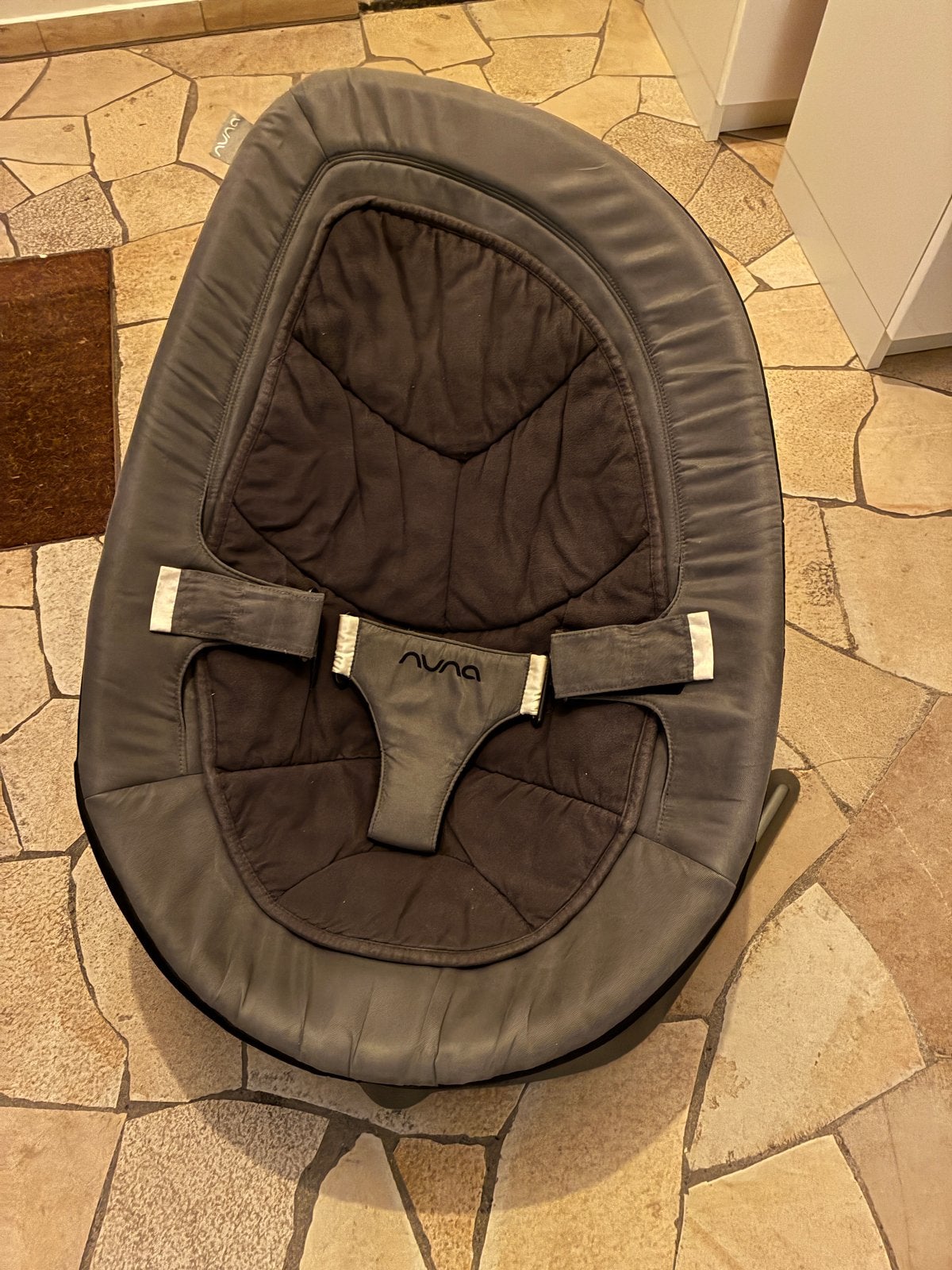 Nuna Leaf Schommelstoel voor Baby, Kinderen en Baby's, Wipstoeltjes, Wipstoel, Ophalen, Overige merken, Met gordel(s) of riempje(s)