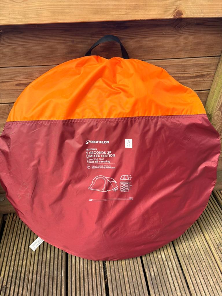 Camping tent popuptent decathlon, Ophalen, Nieuw