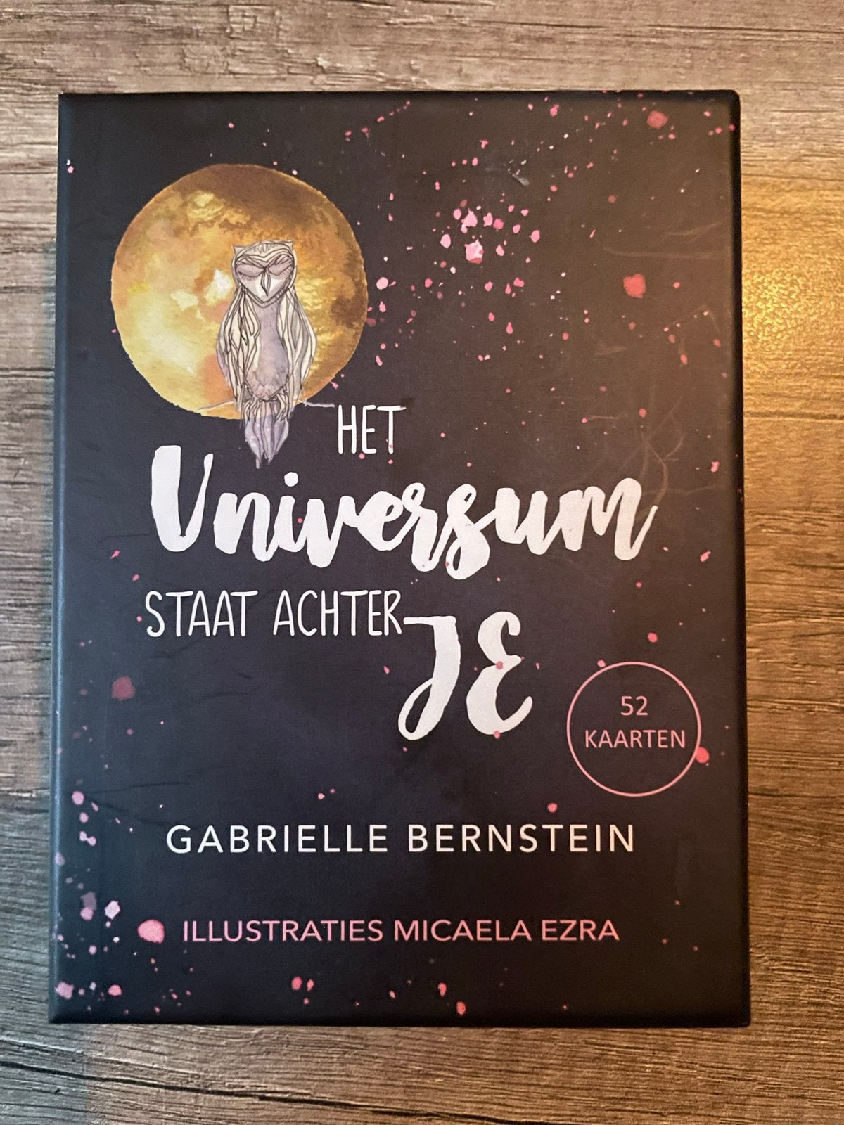 Het Universum Staat Achter Je - Orakelkaarten, Boeken, Ophalen of Verzenden, Zo goed als nieuw, Spiritualiteit algemeen, Overige typen