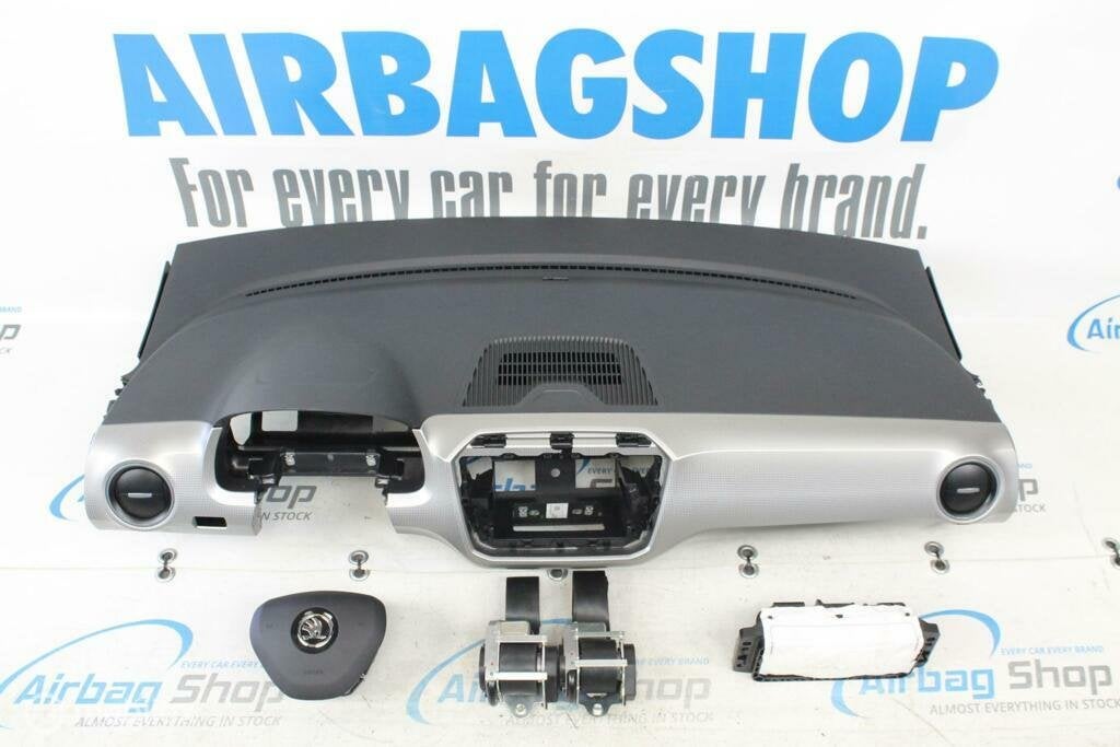 Airbag set Dashboard zwart/zilver Skoda Citigo 2012-heden, Auto-onderdelen, Dashboard en Schakelaars, Gebruikt, Ophalen of Verzenden