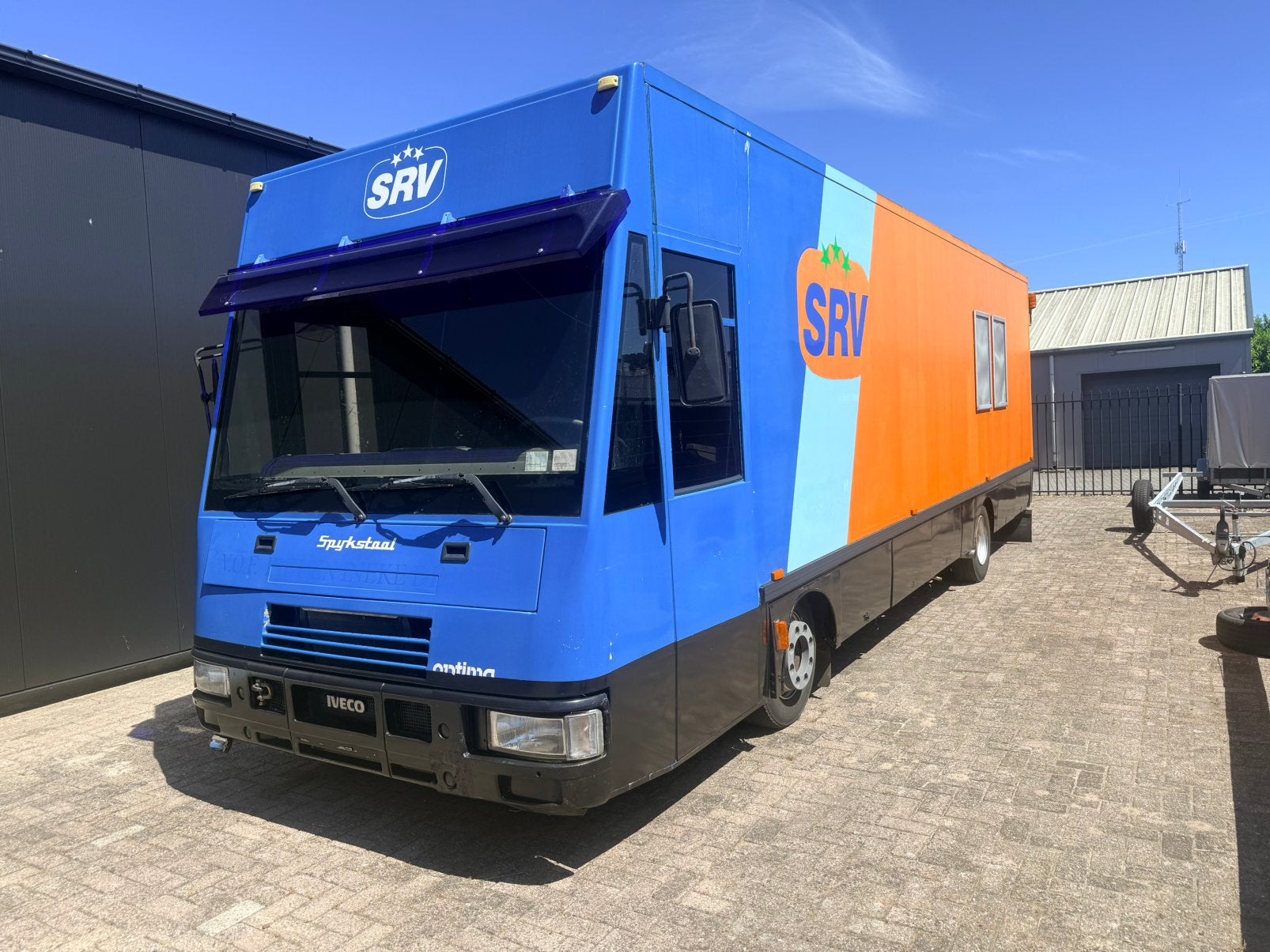 SRV wagen iveco  spykstaal # 1995 # 145pk, Ophalen