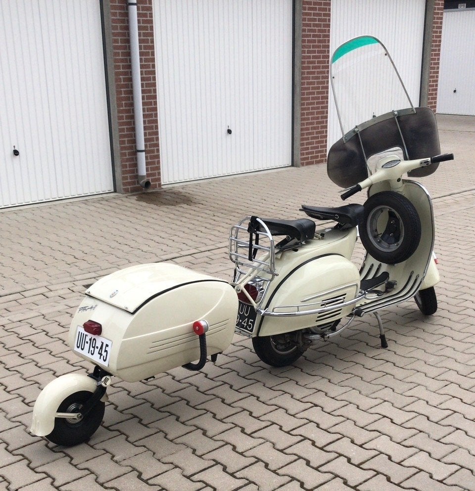 Gerestaureerde Pav 40 aanhanger uit 1965 met serienummer, Ophalen of Verzenden