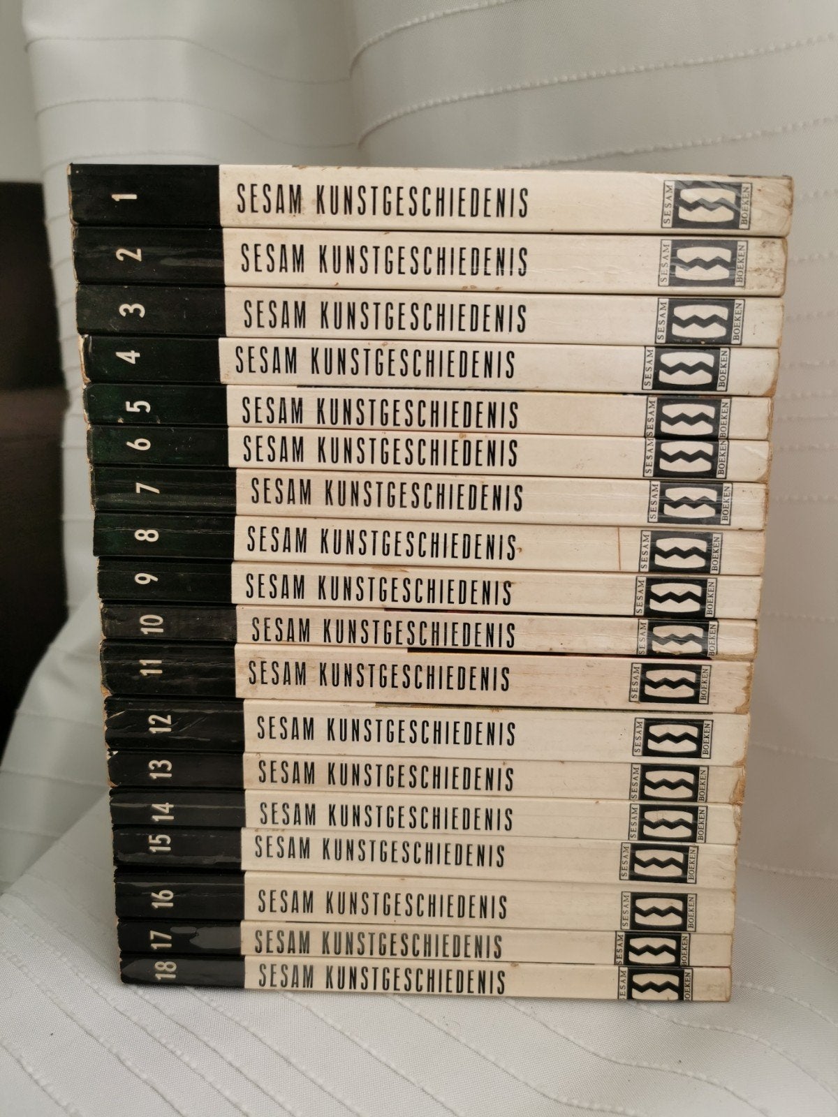Sesam kunstgeschiedenis 18 delen, Boeken, Encyclopedieën, Ophalen of Verzenden, Zo goed als nieuw
