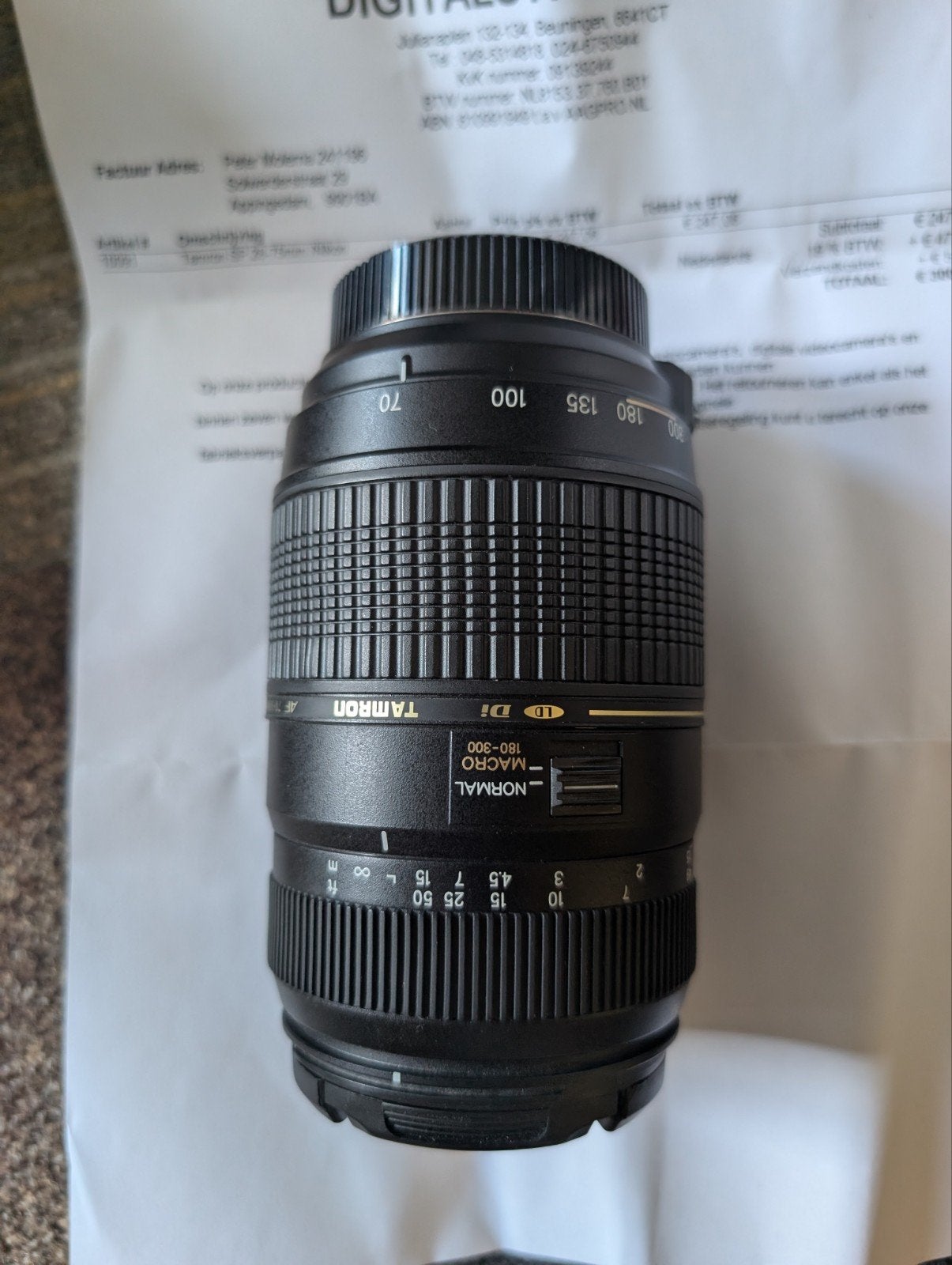 Tamron AF 70-300mm F/4-5.6 Di LD Macro voor Nikon D, Macrofunctie, Zo goed als nieuw, Telelens, Ophalen of Verzenden