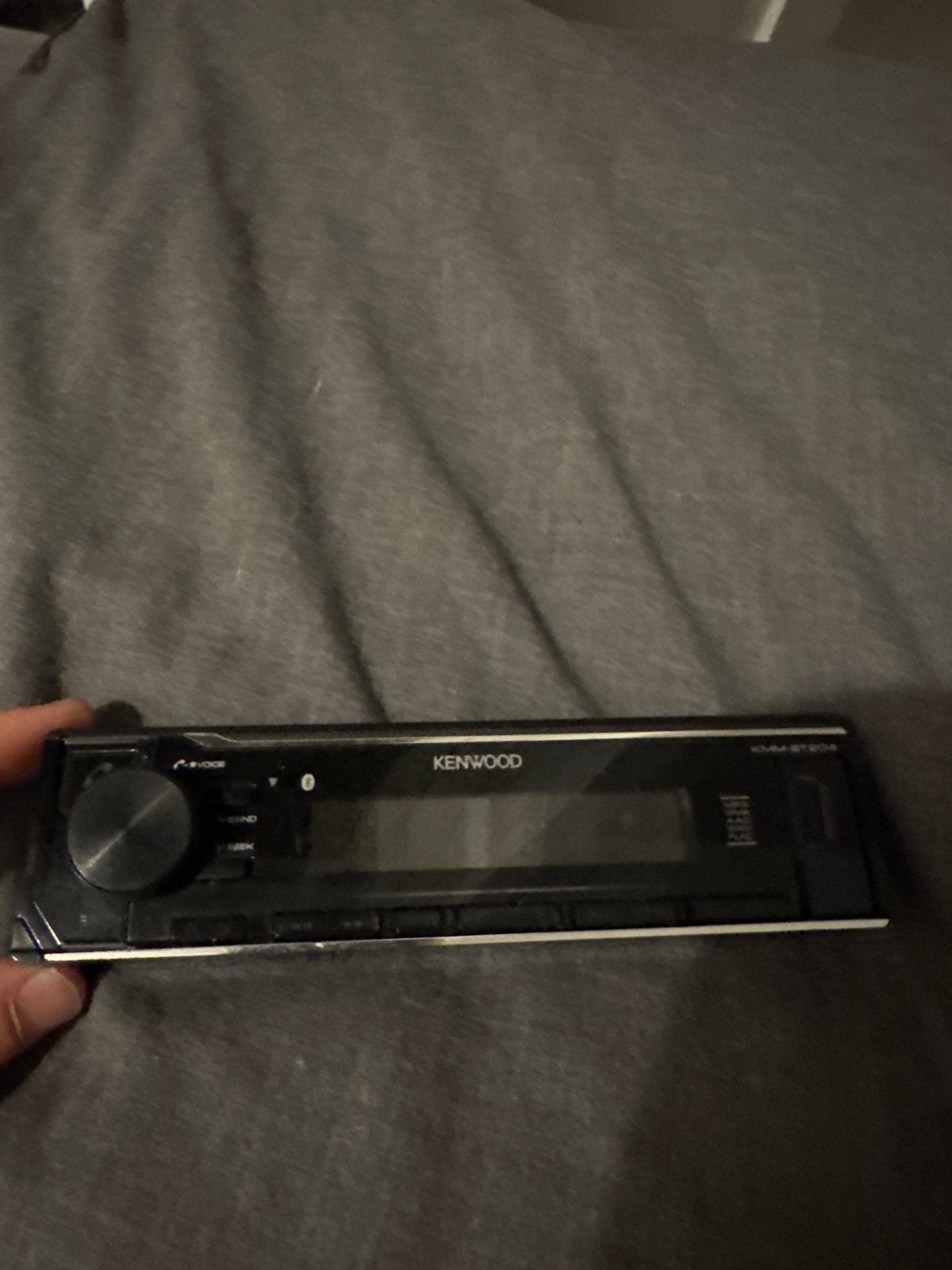 Kenwood autoradio met complete radiokast, Auto diversen, Autoradio's, Ophalen of Verzenden, Gebruikt