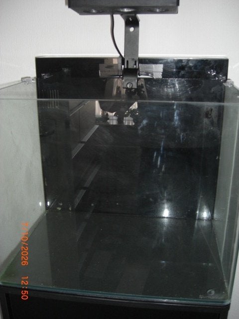 Bleu marine reef 90 met kast, Ophalen, Zo goed als nieuw, Leeg aquarium, Blue Marine