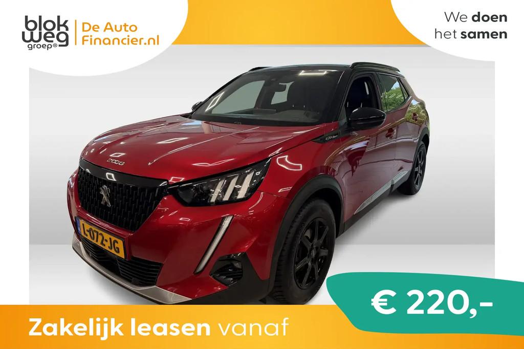 Peugeot 2008 1.2 PureTech GT-Line 130pk - Panor € 15.950,0, Automaat, Gebruikt, 1199 cc, Leder en Stof