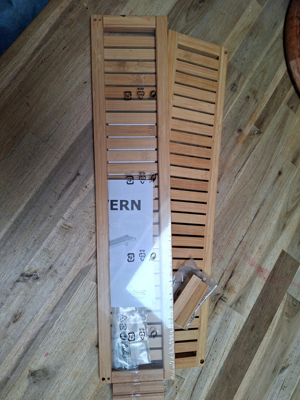 Wandplankjes bamboe (Ikea, Havern), Ophalen of Verzenden, Nieuw