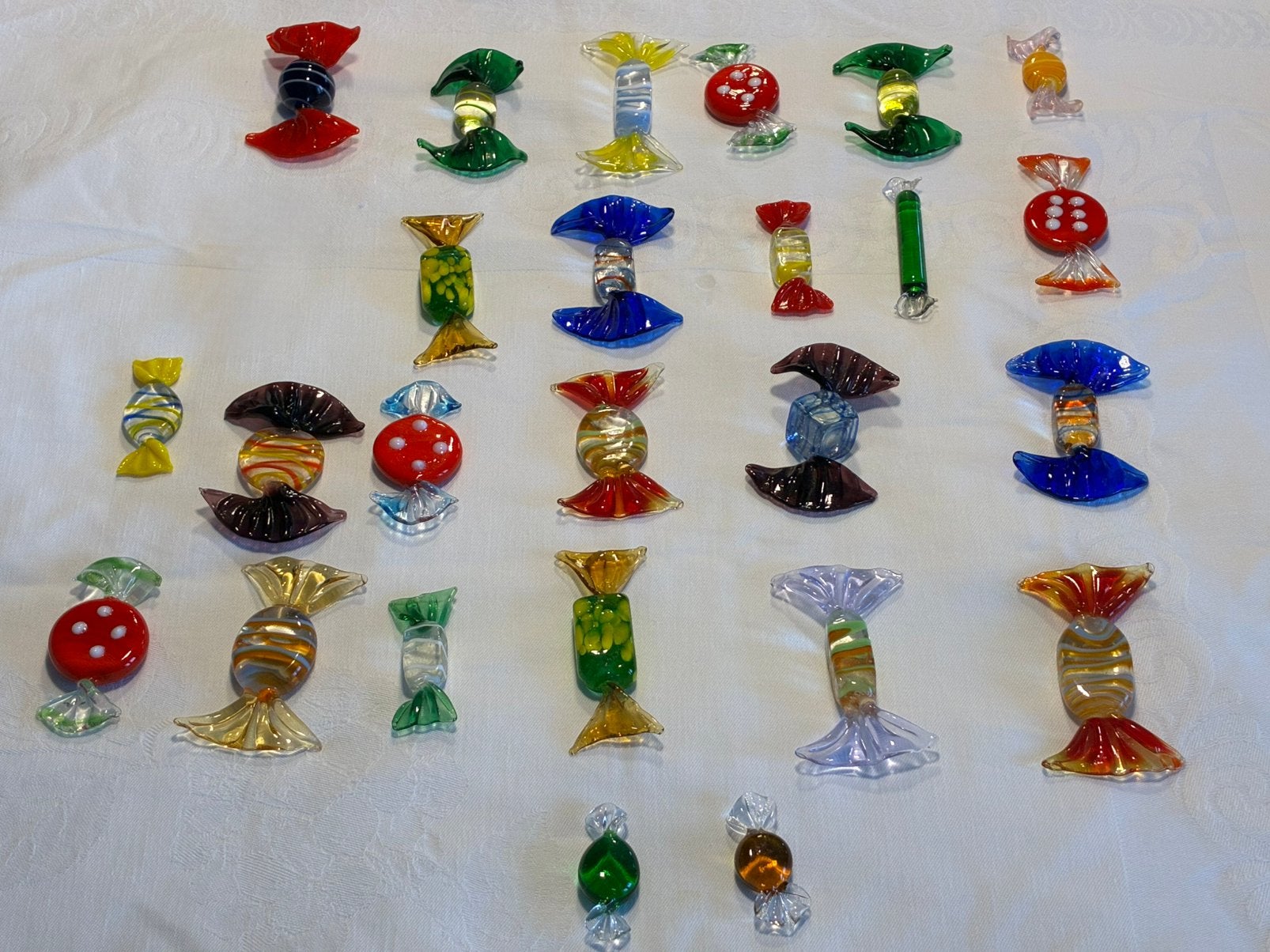 Originele vintage Murano glazen snoep Venetiaans glaskunst, Antiek en Kunst, Antiek | Glas en Kristal, Ophalen of Verzenden