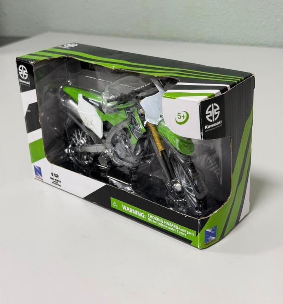 Kawasaki KX450F Miniatuur model motor 1:12 New Ray Diecast, Nieuw, Ophalen of Verzenden, Motor, H