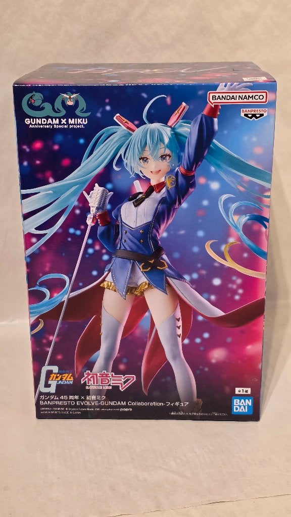 Gundam X Miku Banpresto Evolve Hatsune Miku Figuur, Verzenden, Nieuw, Heo, West Campus 1, Duitsland