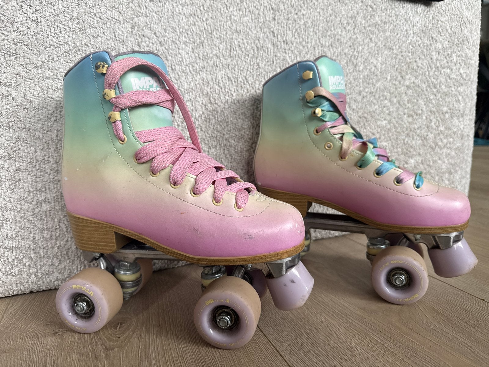 Impala Rollerskates - Pastel Rainbow - Maat 37, Ophalen of Verzenden, Gebruikt, Overige typen, Overige merken