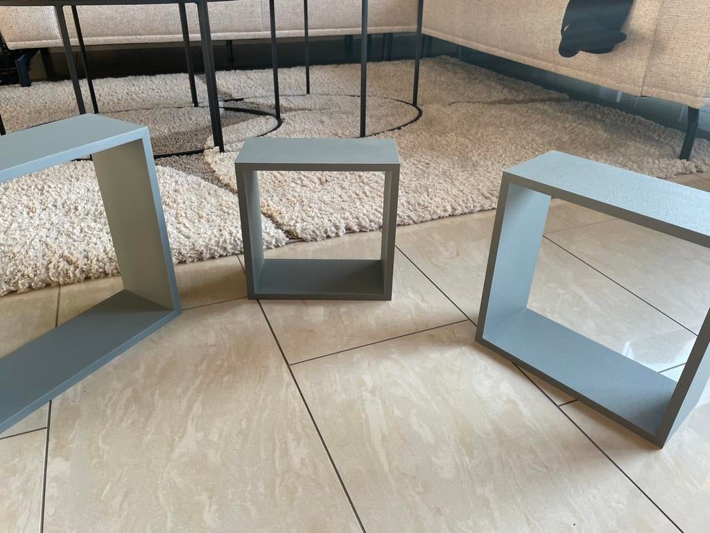 Opberg bakken voor aan de muur, Huis en Inrichting, Kasten | Wandmeubels, Ophalen, Zo goed als nieuw, Minder dan 150 cm, Minder dan 100 cm