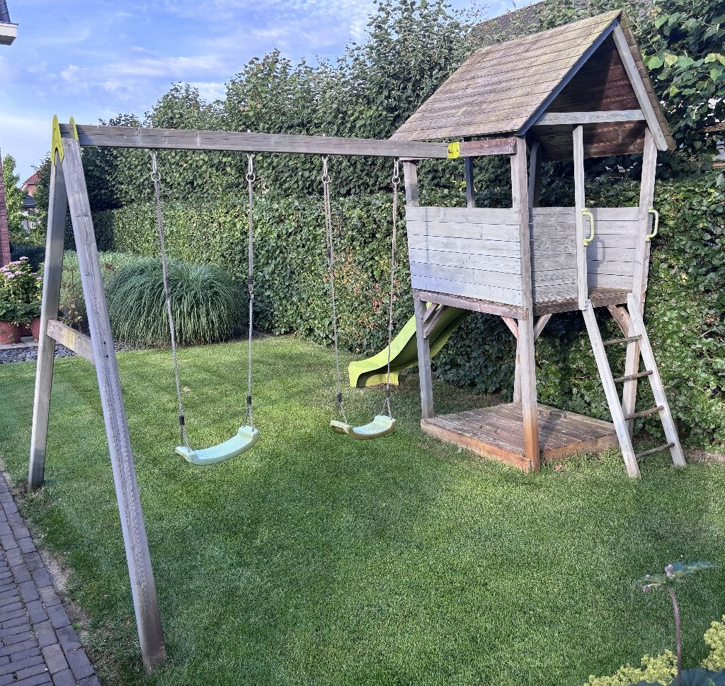 EXIT Speelhuisje / Speeltoren – Gratis af te halen, Ophalen, Gebruikt, Hout