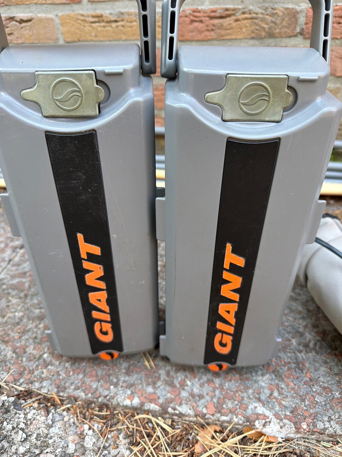 Giant Twist Energy Set accu's met oplader, Ophalen, Gebruikt